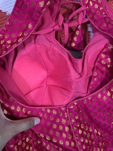 New Readymade rani Pink Padded Blouse