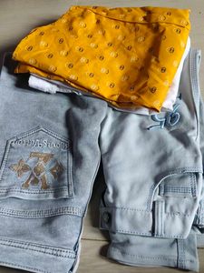 Designer Denim Jeans & Top Set
