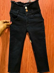 Girls skinny fit denim jeans
