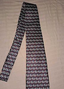 Rene Chagal Hand Made Maroon silk Tie