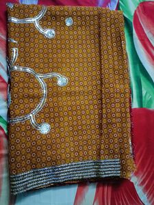 This New Beautiful Double Colour Bandhani Saree