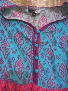 Patterned Tunic Dress