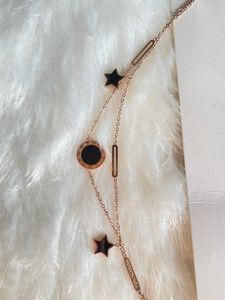 Chic Star & Roman Numeral Necklace