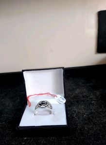 Antique Ring Pure Silver (Wt: 5.010gm)