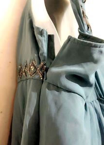 Long Wedding Gown..