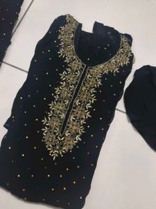 full heavy party wear suit