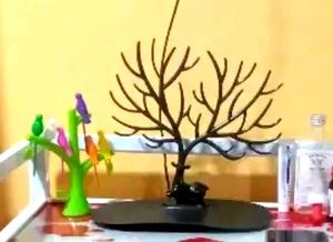 🦌 Cute Deer Tree StandWith Tray Holder🤩