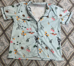 Cute Floral Pajama Set