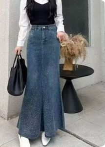 Maxi Denim Skirt