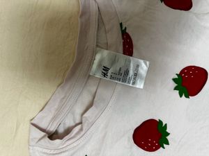 H&amp;M Brand New Night Suit Size Small