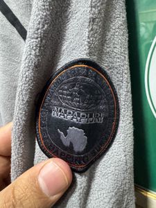 Napapijri Blouson Grey Zipup Warm Fleece
