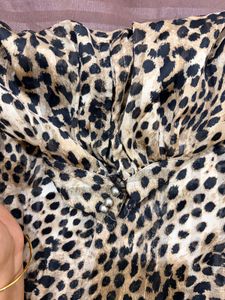 H&amp;M Leopard Print Top
