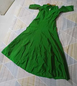 Designer Green Kurta Set with Embroidery