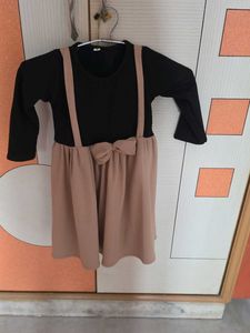 Cute Bow Detail Dress