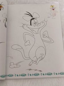 Oggy and Friends Colouring Book