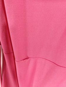 Pink Plain Casual Dress (Girls)