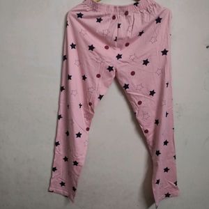 Stretchable Pink Nightsuit Set
