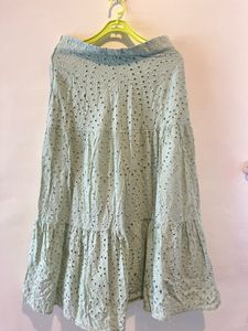 cotton eyelet Pretty Skirt