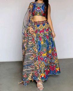 Vibrant Embroidered Lehenga Choli Set