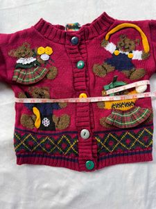 Bundle of 5 Cute Baby Girl Cardigans