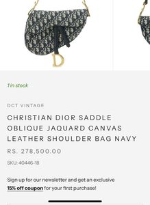 CHRISTIAN DIOR Bag 🩶