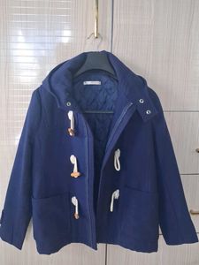 Navy Blue Duffle Coat
