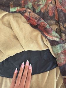 Bohemian Floral Print Maxi Skirt