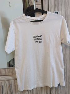 White Graphic Tee