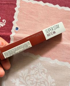 Maybelline Super Stay Matte Ink Lipstick and teddy