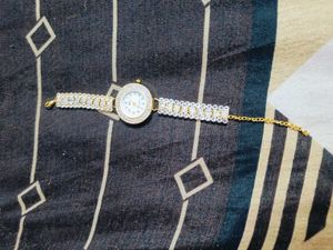Elegant Crystal Embellished Watch