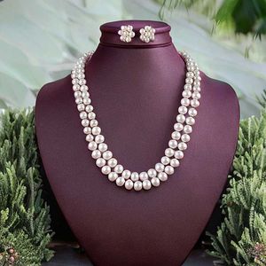 artificial pearl necklace set ( number 1 )