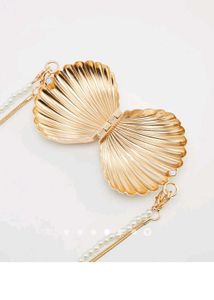Solid Shell Crossbody Bag