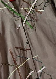 Embroidered burqa with Unique Design