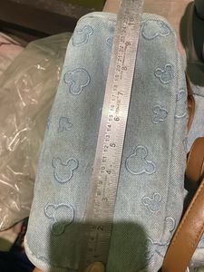 Cute Mickey Mouse Denim Backpack