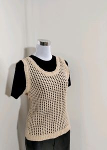 Crochet Woolen Vest