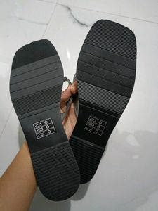 Elegant Silver Embellished Flat Sandals