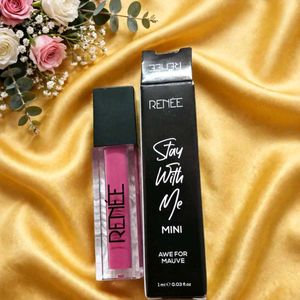 Renee Stay With Me Mini Lipstick Awe for mauve