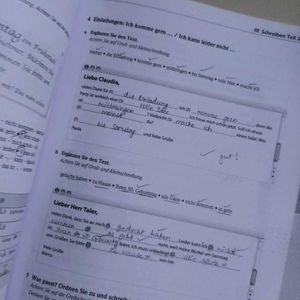 3 German A2 Exam prep books