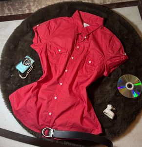 Pinterest Office Core Reddish Pink Shirt