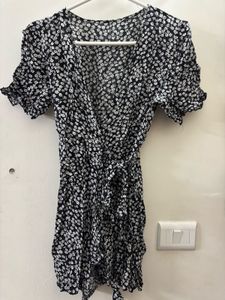 URBANIC Flora Wrap Dress/ Bikini overlay