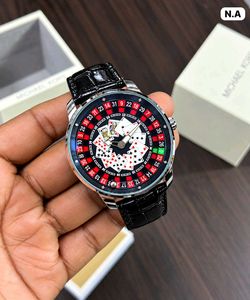 Casino Roulette Watch — Unique -ininspired dial wi