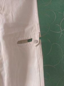 Off White Cargo Pant