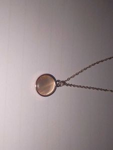 Elegant Round Pendant Necklace