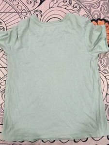 Light Green Basic T-Shirt