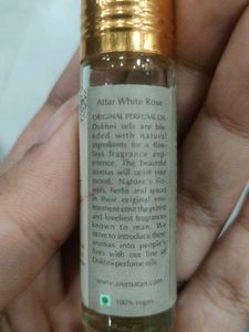 White Rose Attar - Alcohol-free