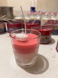 Handmade Layered Jar Candle