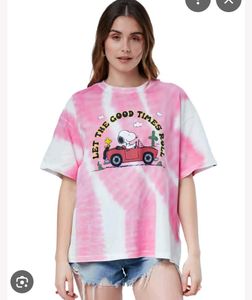 Cute Snoopy Tie-Dye T-Shirt