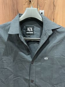 AX Armani Exchange Men's Grey Shirt