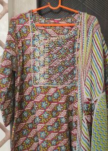 Kurti With Dupatta