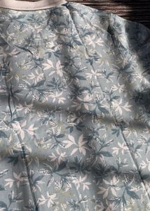 Floral Print Polo Shirt